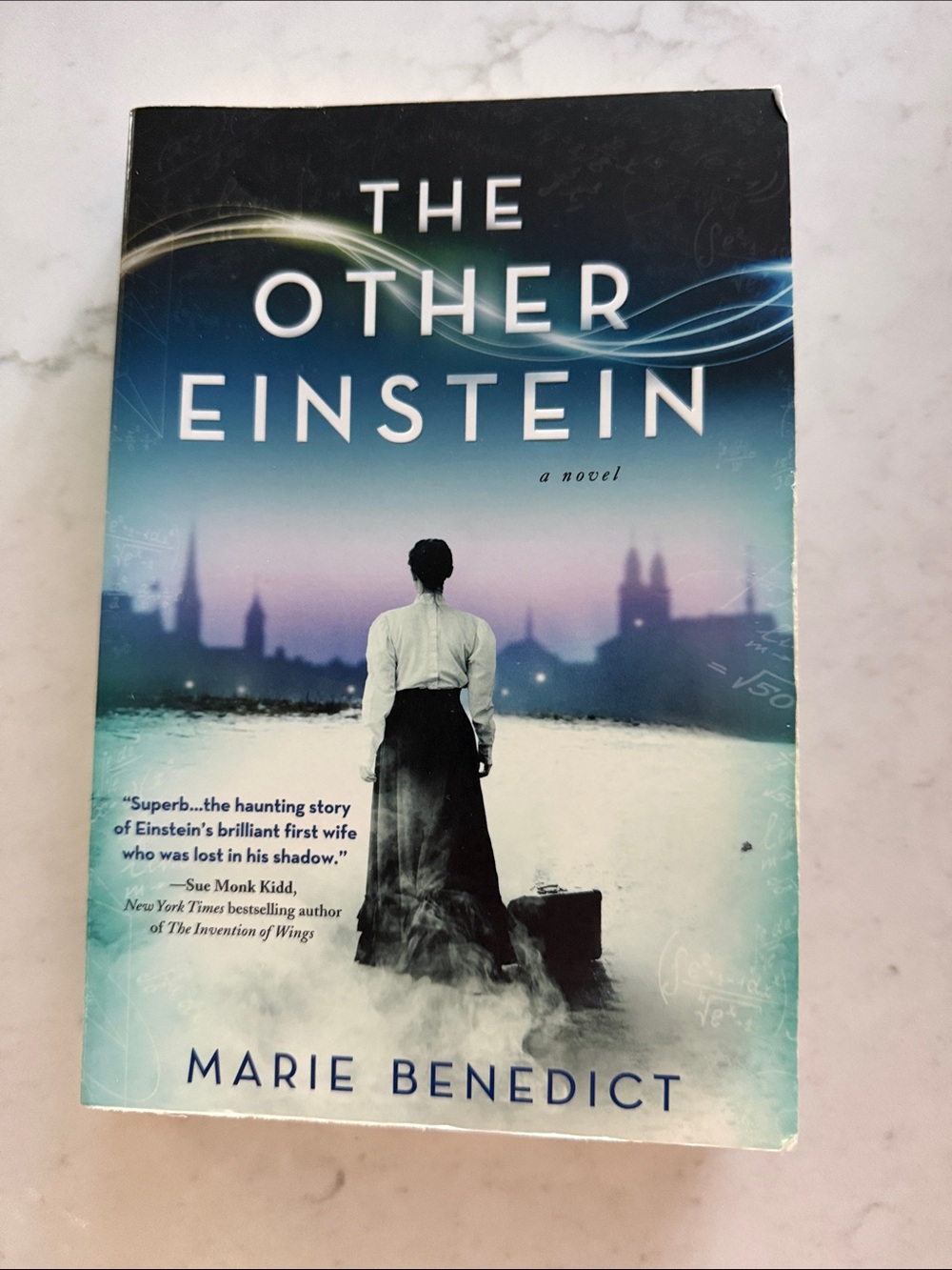 The Other Einstein by Marie Benedict - Teal/Black Cover